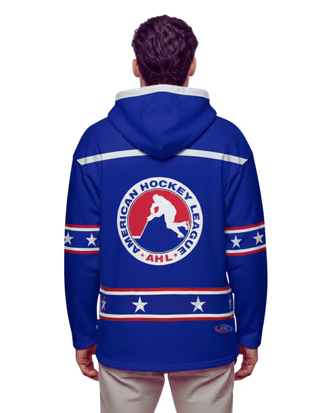 Rochester Americans AHL Hockey Embroidered Lace Hoodie
