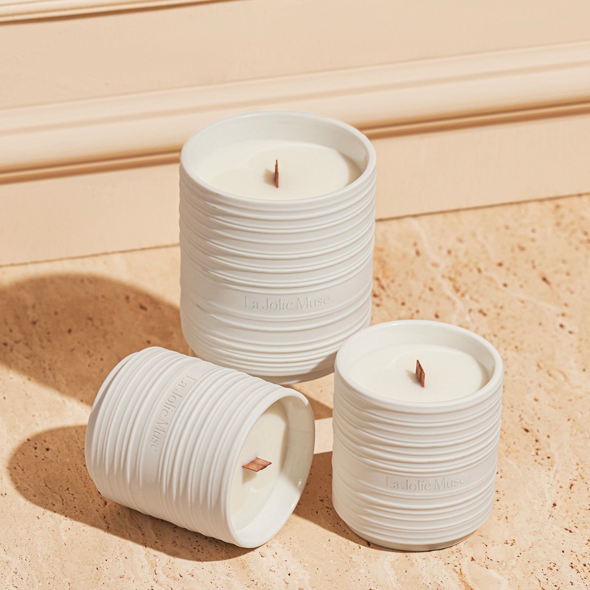 Lucienne - Linen Cotton Oasis Candle
