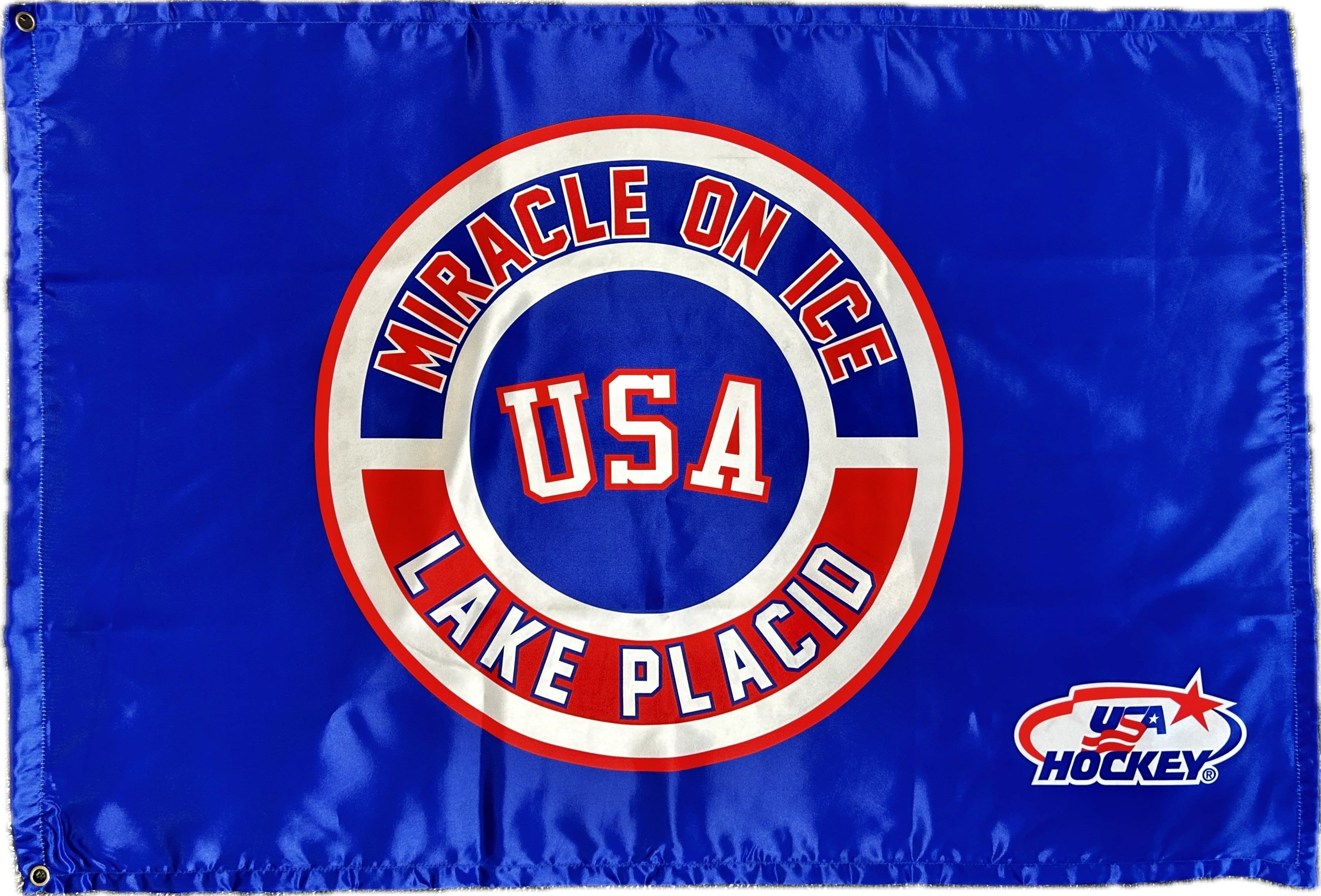 USA Hockey Miracle on Ice 1980 Official Team Flag 24"  X 36"