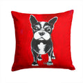 Boston Terrier Runt Throw Pillow - 14x14 Decorative Pillow – Art for Your Home & Patio MW1314PW1414