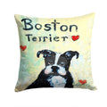 Boston Terrier Where's my Bibb Throw Pillow - 14x14 Decorative Pillow – Art for Your Home & Patio MW1316PW1414