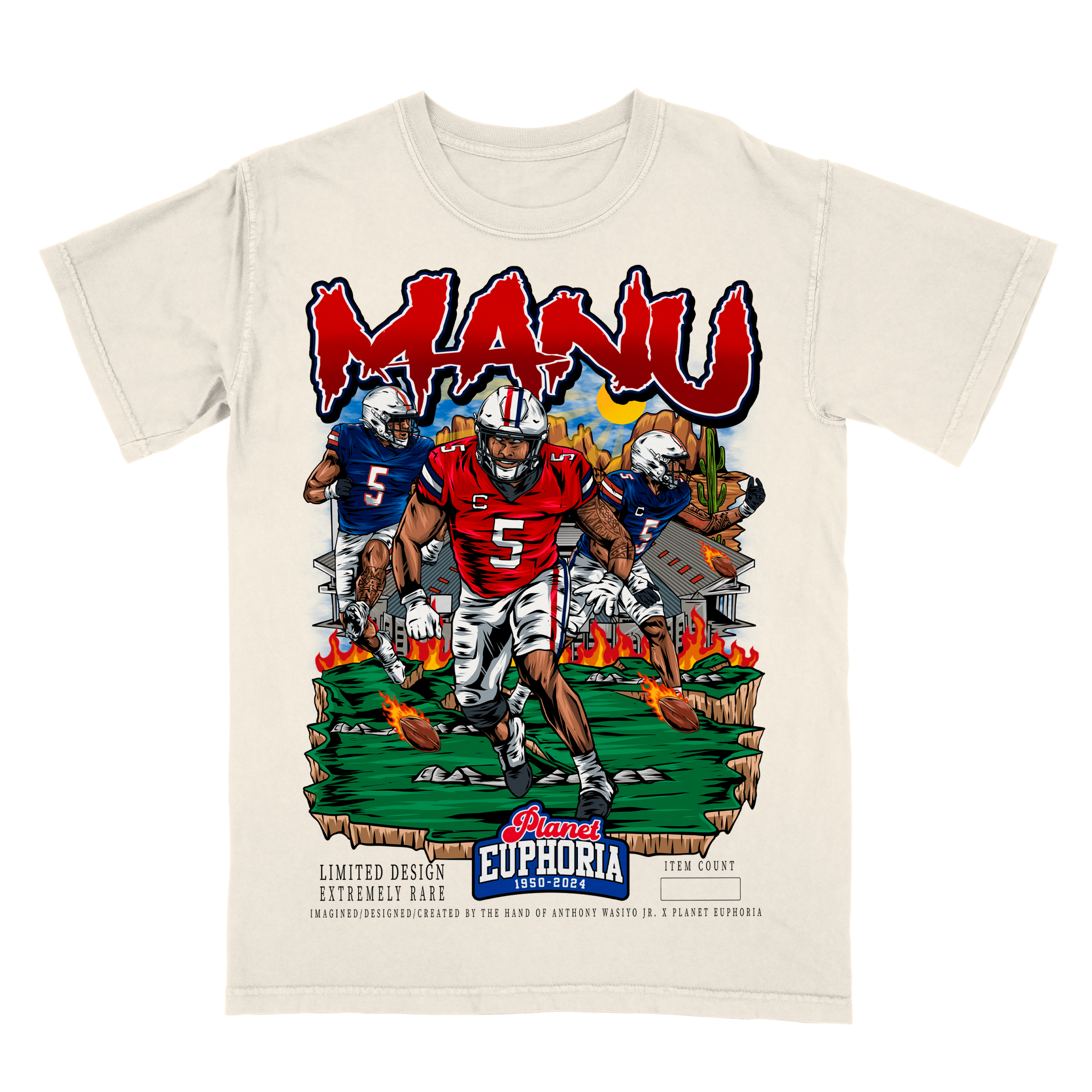 Jacob Manu Limited Edition Graphic T-Shirt