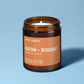 Matcha + Bergamot | Soy Wax Scented Candle