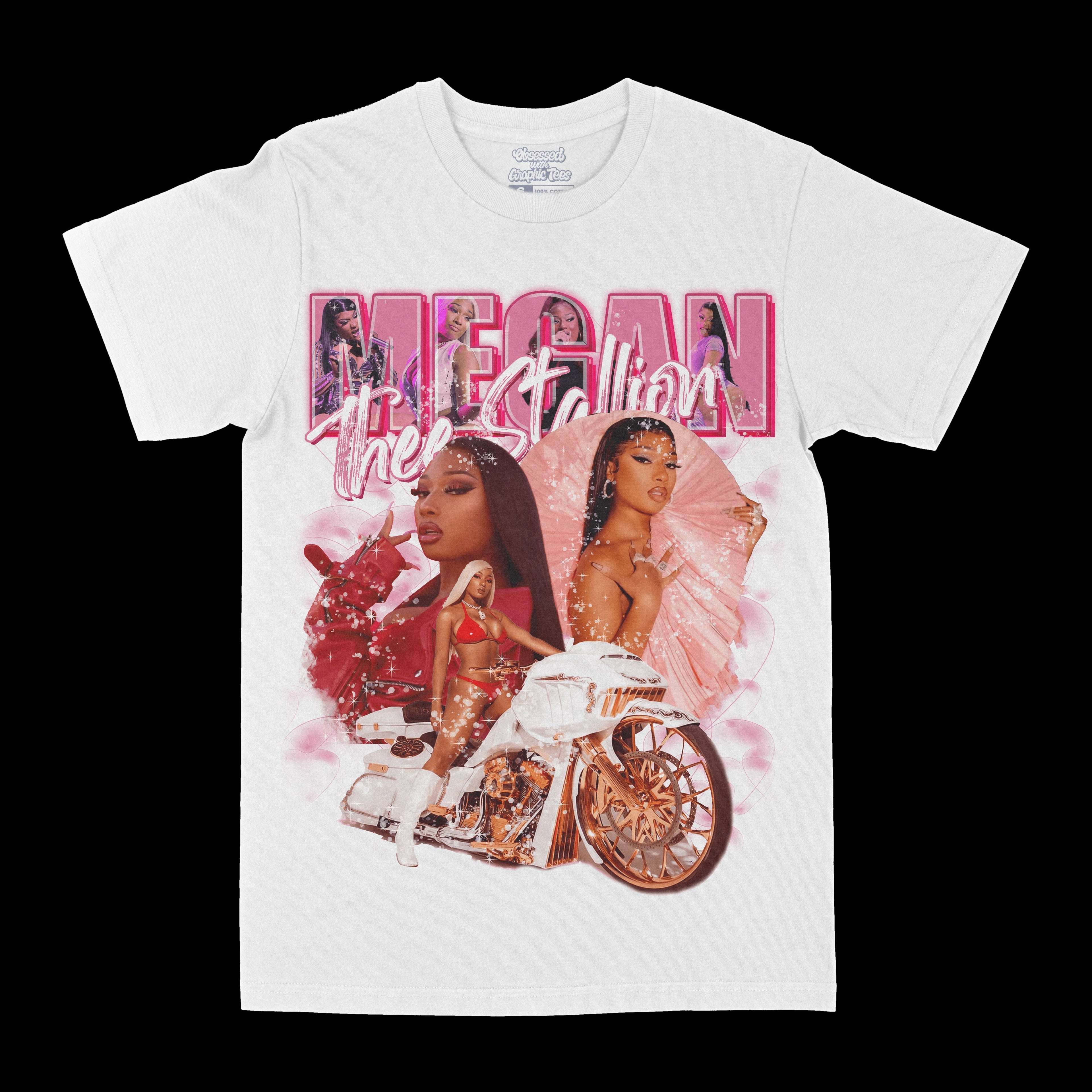 Megan Thee Stallion Pink Graphic Tee