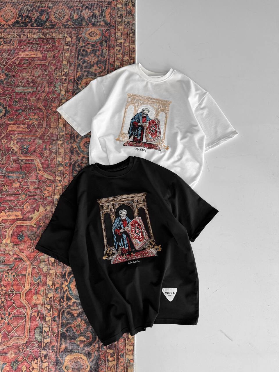 Oriental Rug Graphic T-Shirt – Vintage Cotton