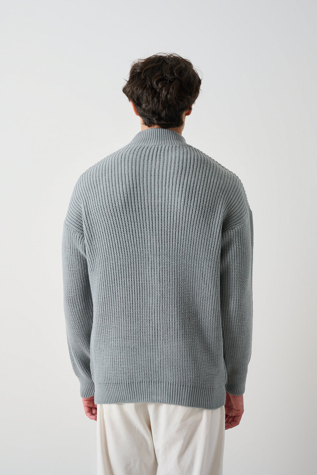 Men's Zippered Thessaloniki Knit Cardigan