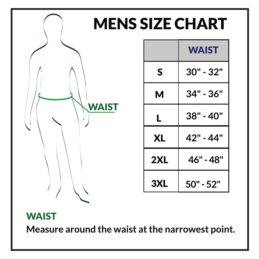 Men's Stretch Waist Chino Pants — Flat Front Hidden Elastic Waistband