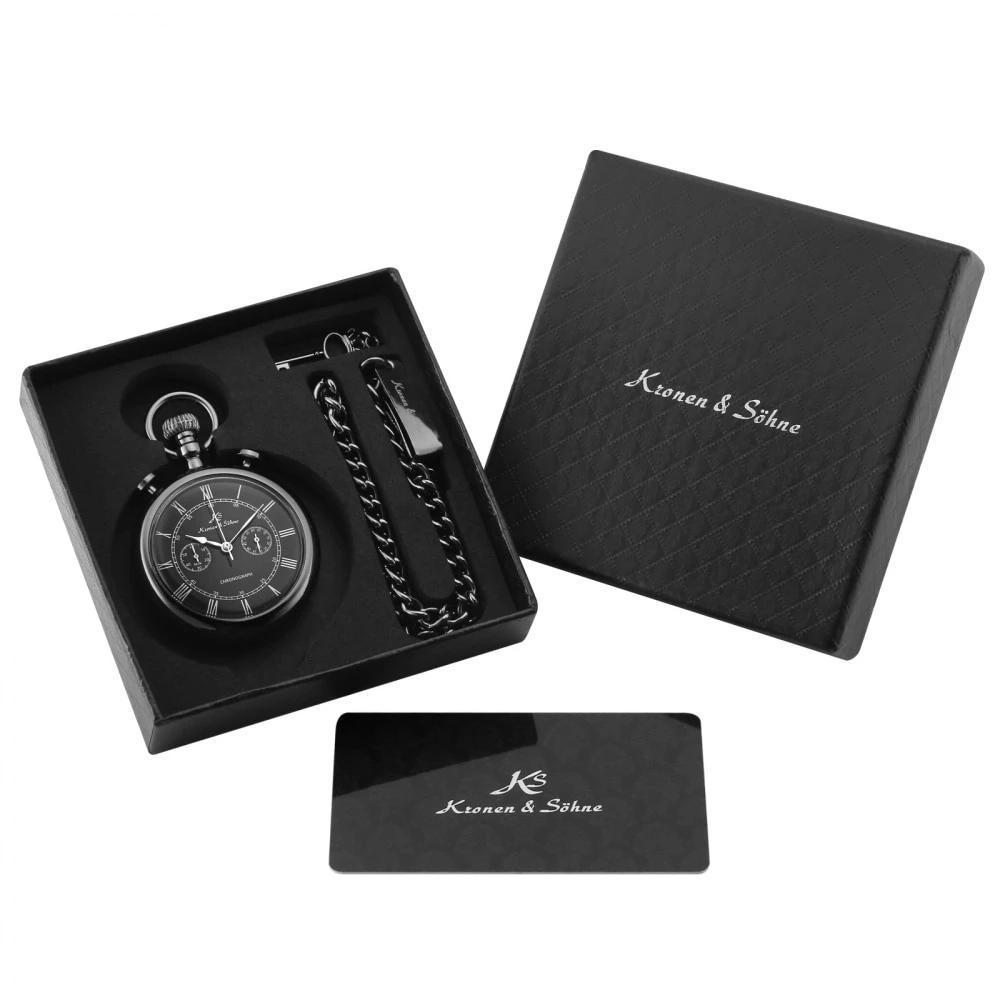 Men's Antique Chronograph Collection Pocket Watches - 3 Colors