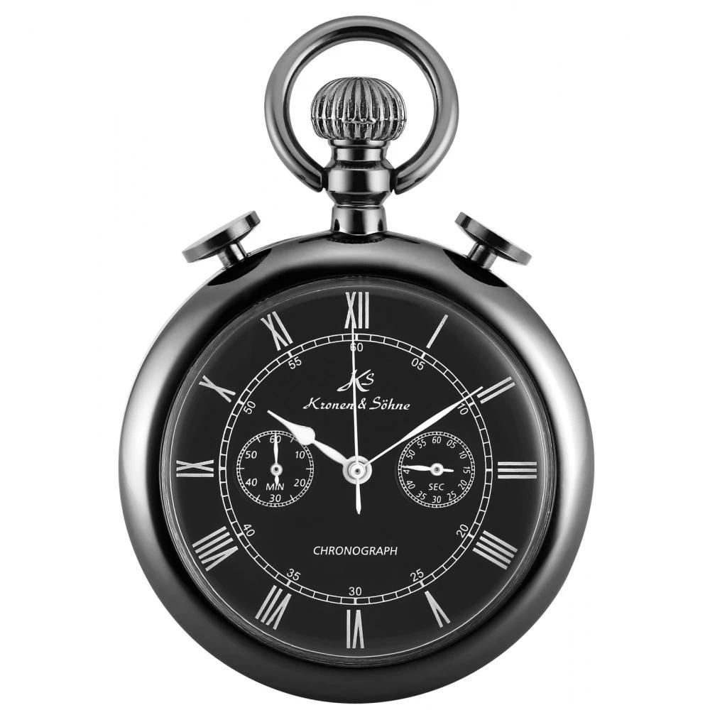 Men's Antique Chronograph Collection Pocket Watches - 3 Colors
