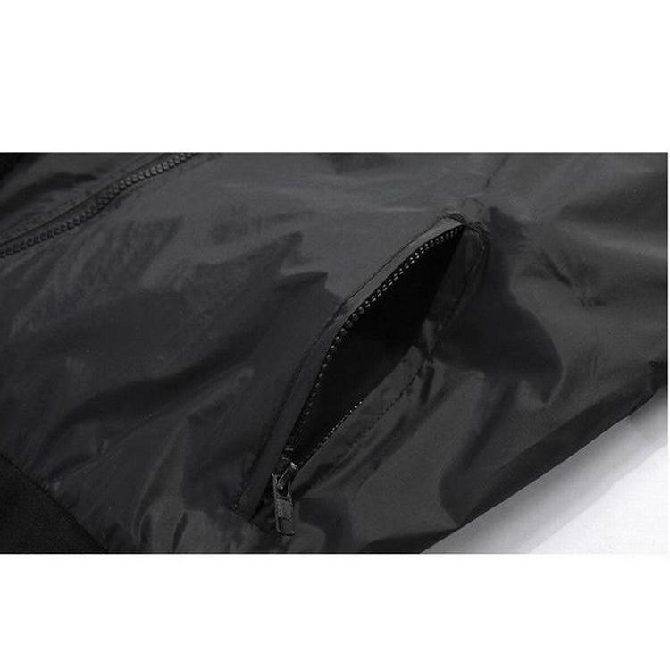 Men's Black Bomber Jacket