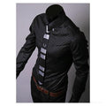 Men's Black Slim Fit Dress Shirt