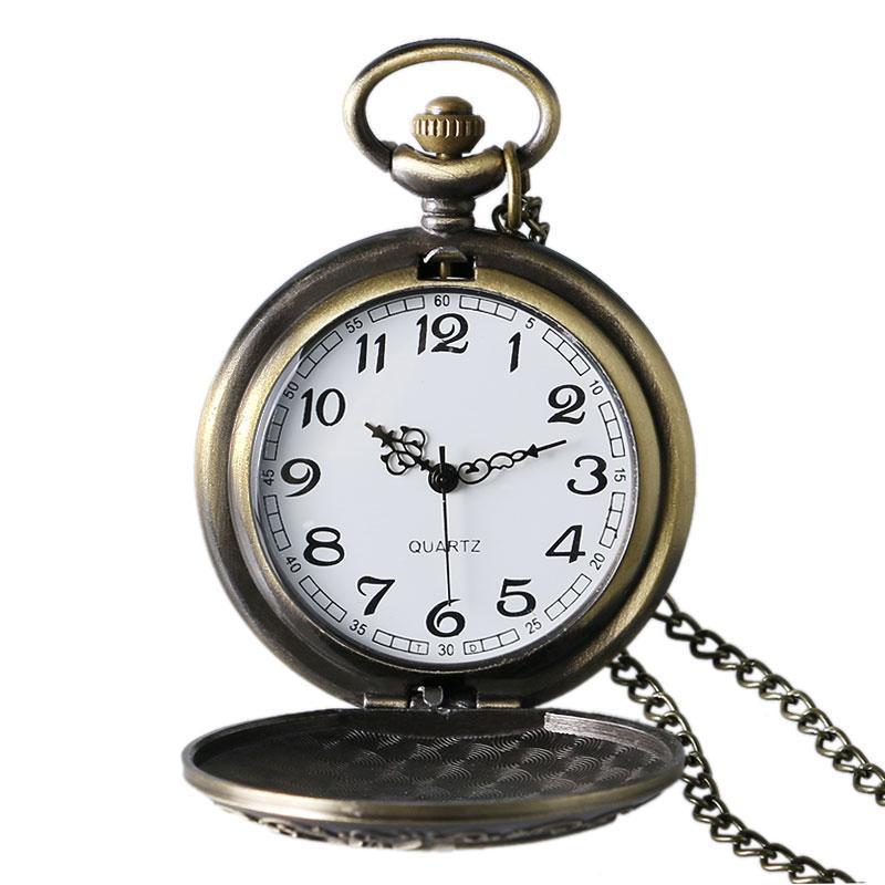 Men's Bronze Steampunk Pocket Watch