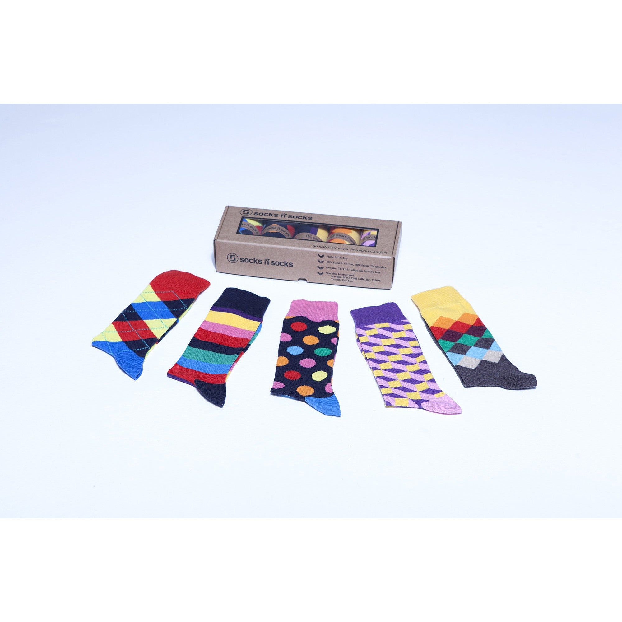 Men's Classy Mix Set Socks