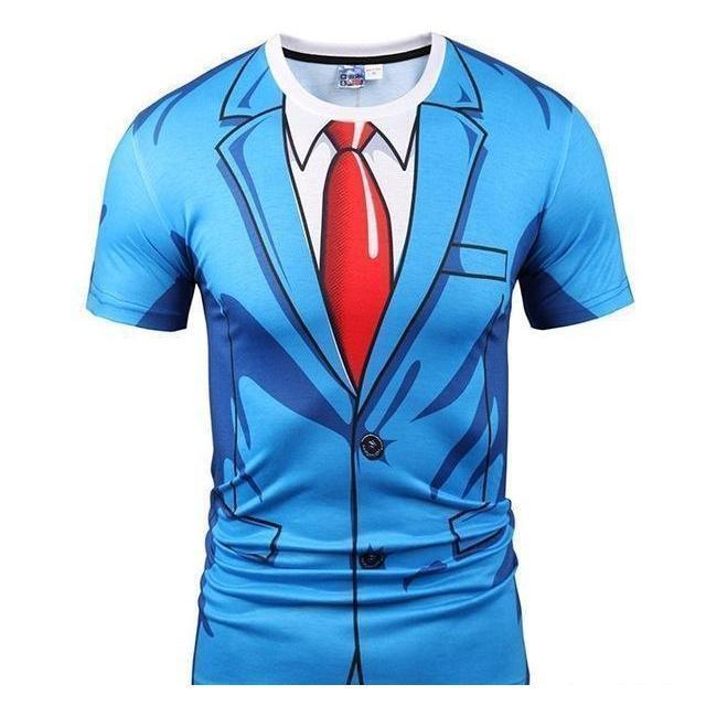 Men's Comic Book Style T-Shirt - Multiple Sizes