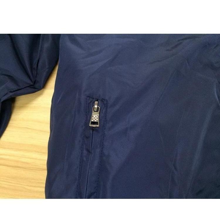 Men's Dark Blue Bomber Jacket