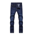 Men's Dark Slim Fit Straight Jeans - Multiple Sizes
