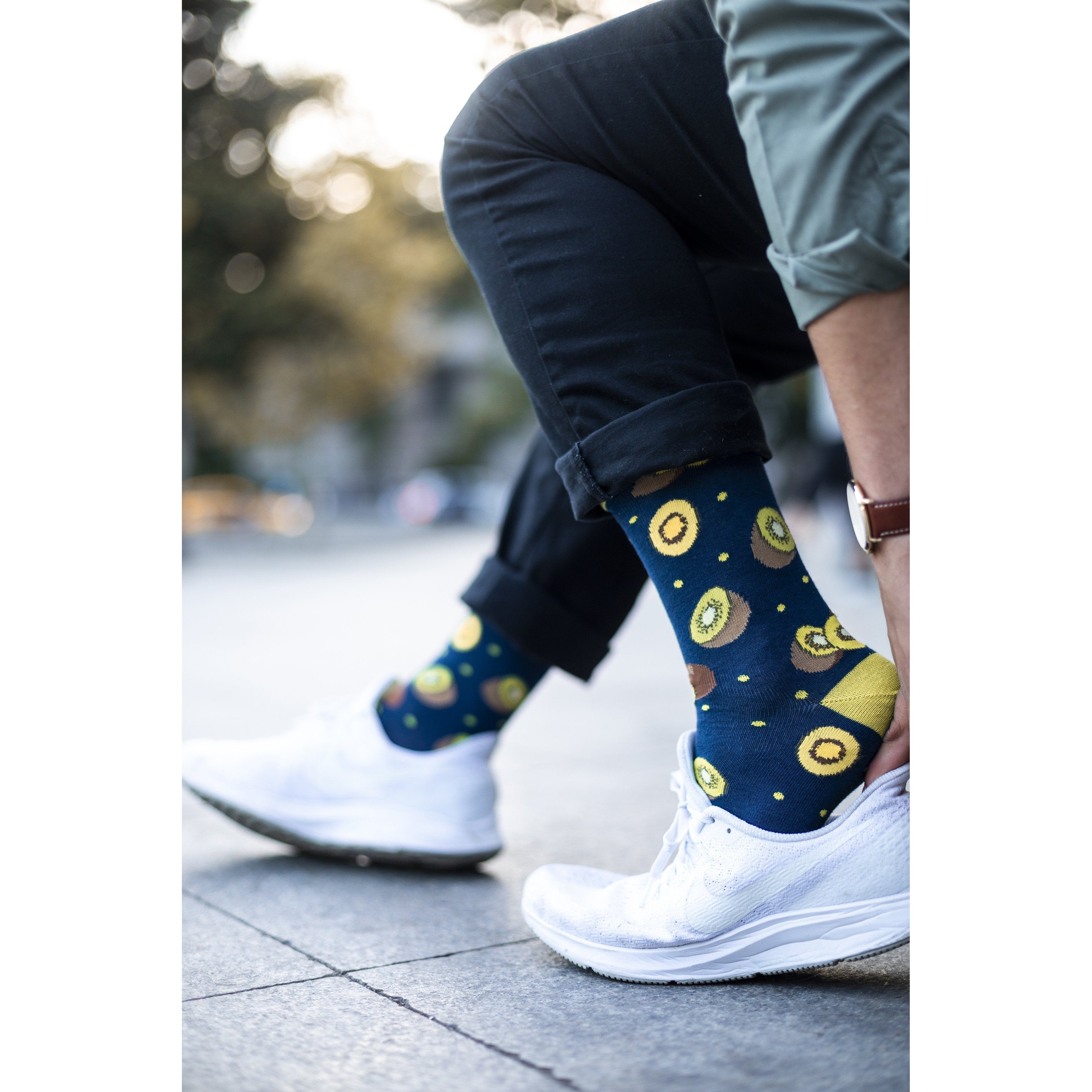 Men's Delightful Fruits Socks