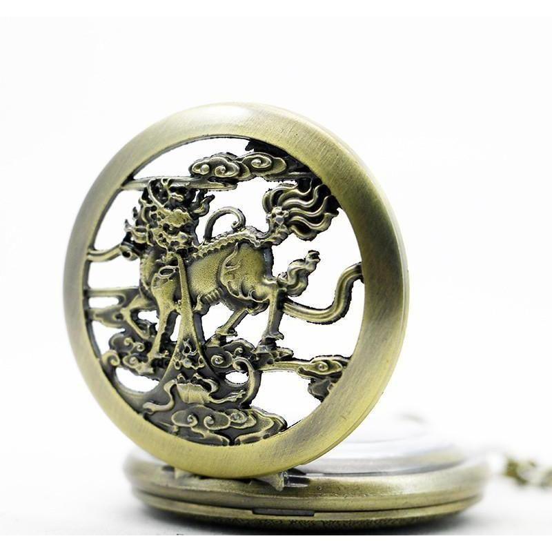 Men's Dragon Breath Pocket Watch