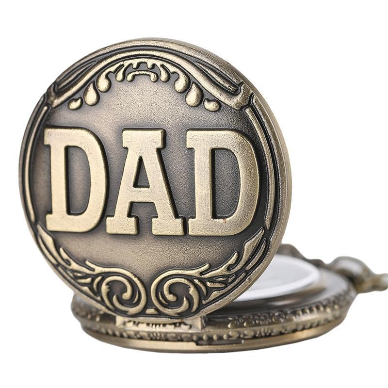 Men's Father Quartz Pocket Watch