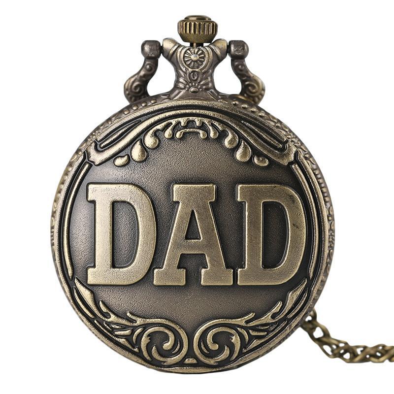 Men's Father Quartz Pocket Watch