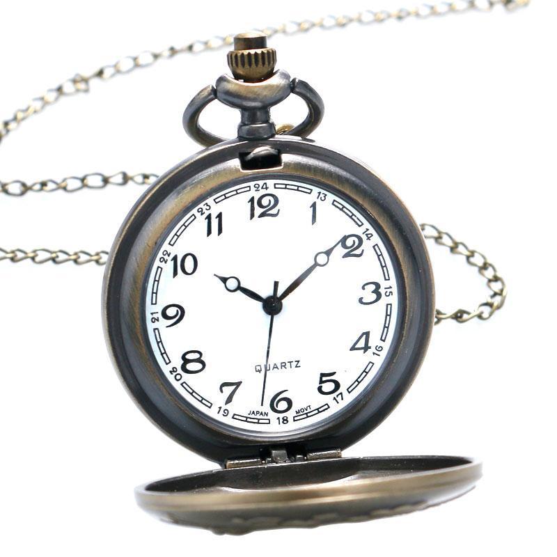 Men's Fighter Plane Pocket Watch