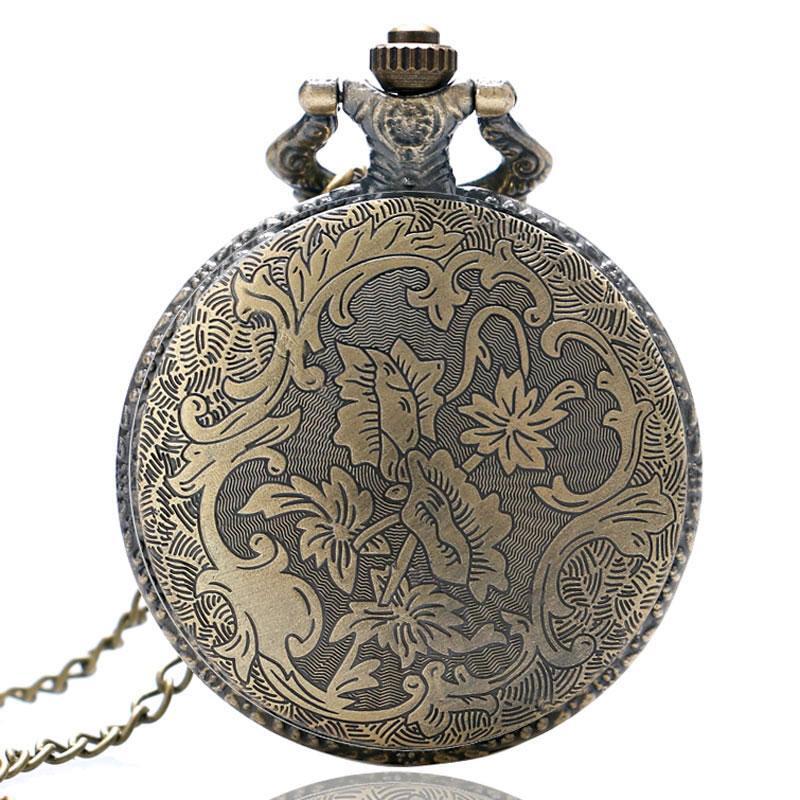 Men's Horse Design Pocket Watch