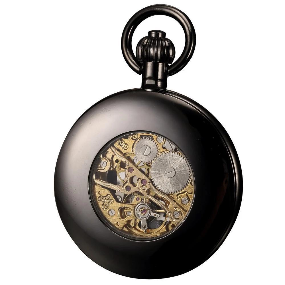 Men's Mechanical Hand Wind Roman Collection Pocket Watches - 3 Colors