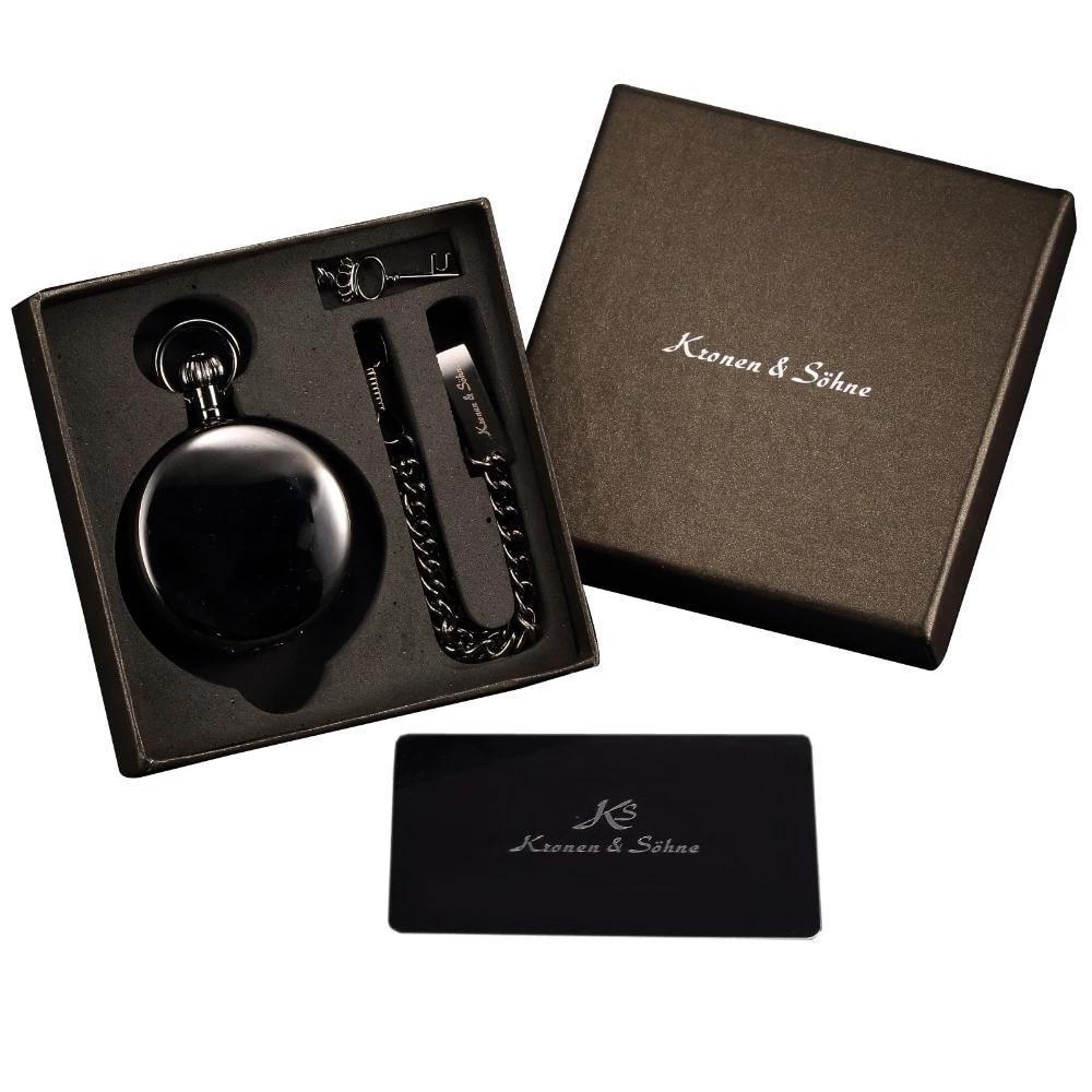 Men's Mechanical Hand Wind Roman Collection Pocket Watches - 3 Colors