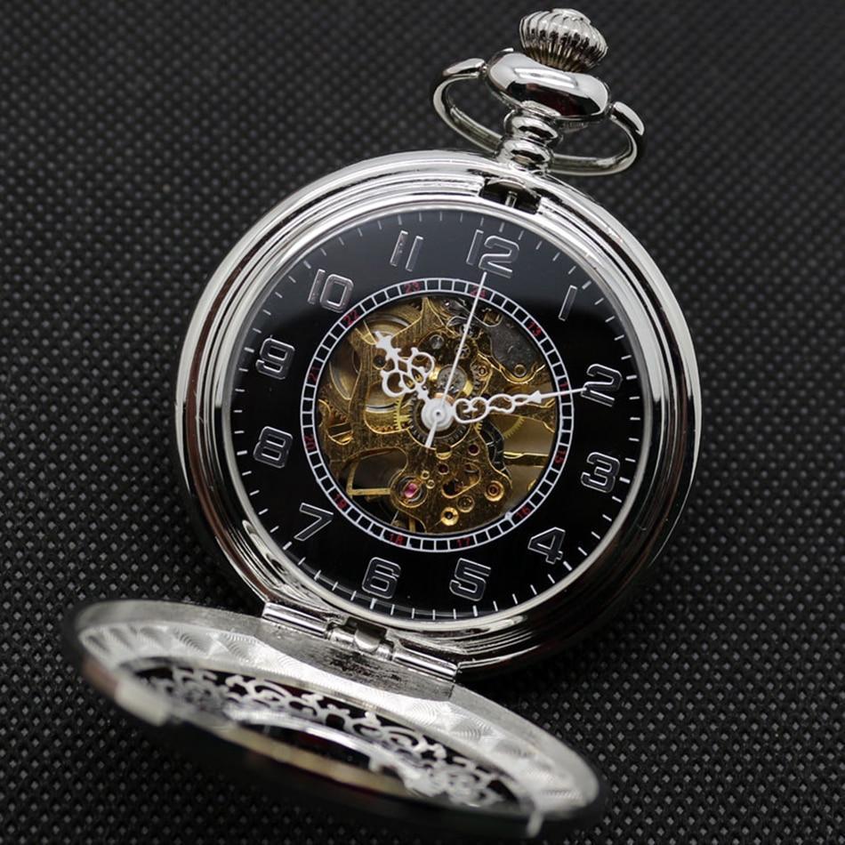 Men's Mechanical Retro Pocket Watch