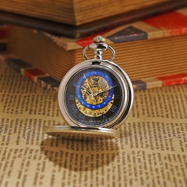 Men's Mechanical Roman Twelve Constellations Collection Pocket Watches - 3 Colors