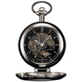 Men's Mechanical Self Stand Case Pocket Watch