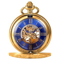 Men's Mechanical Steampunk Marine Collection Pocket Watches - 3 Colors