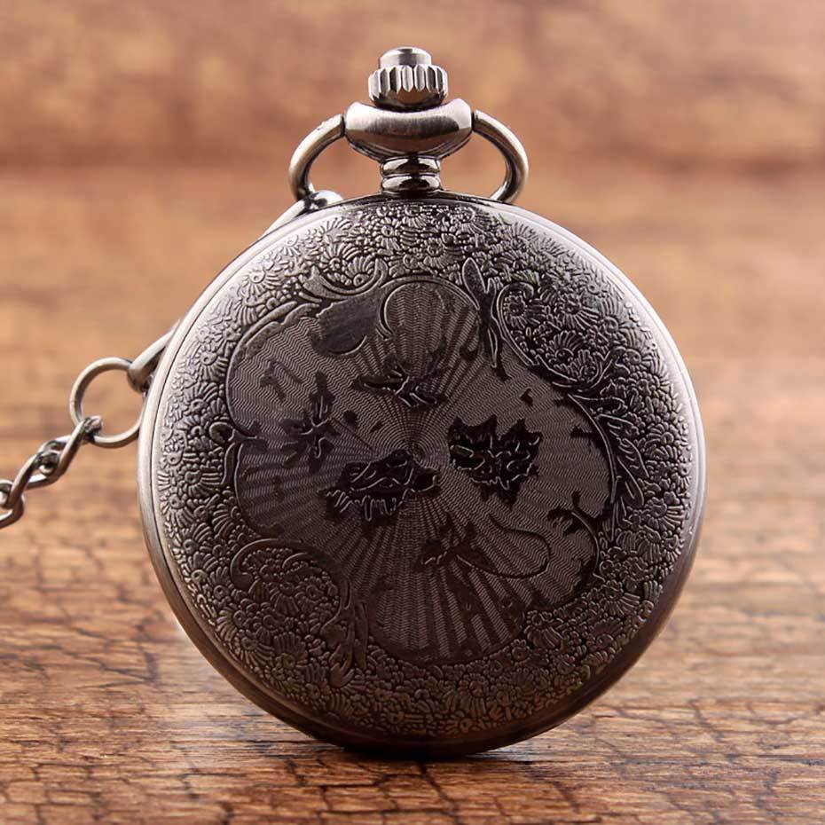 Men's Native Indian Copper Antique Collection Pocket Watches - 2 Colors