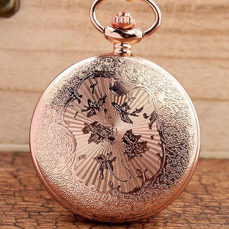 Men's Native Indian Copper Antique Collection Pocket Watches - 2 Colors