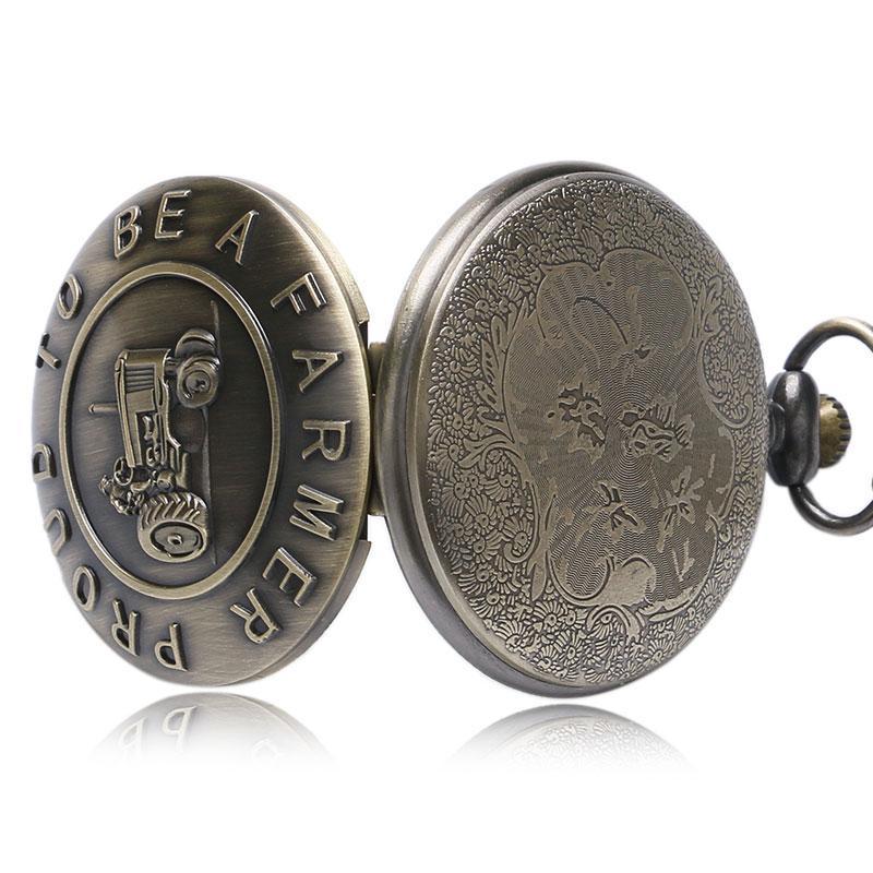 Men's Proud To Be A Farmer Pocket Watch