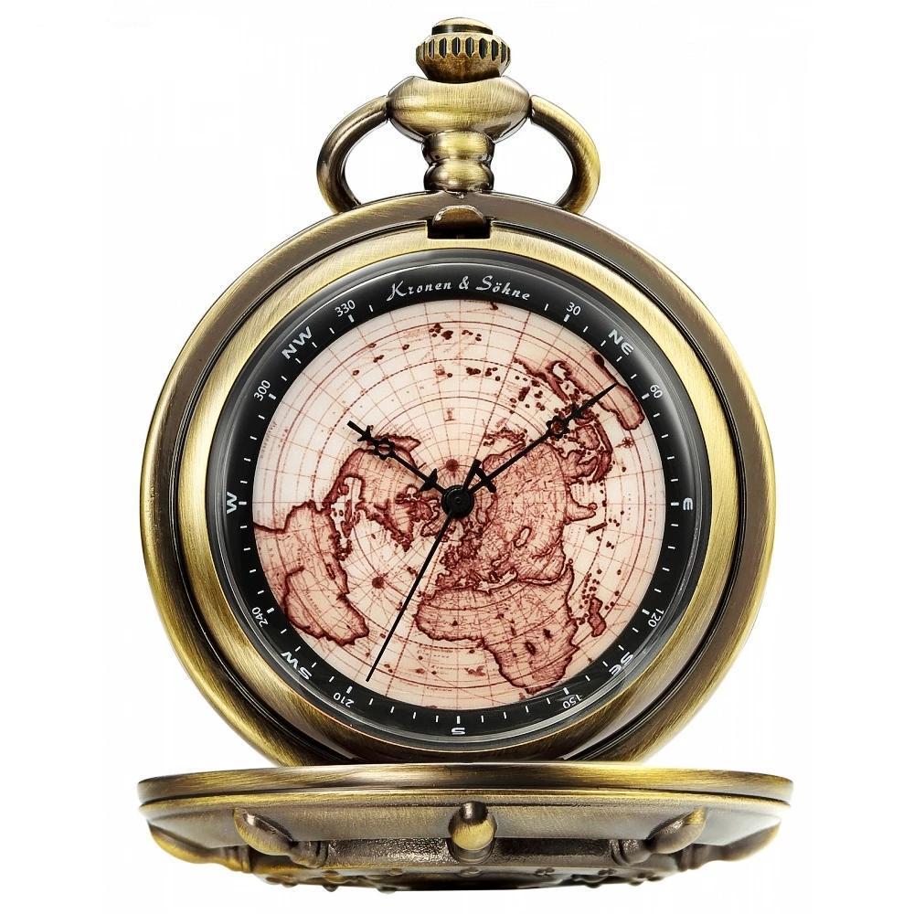 Men's Retro Anchor Collection Pocket Watches - 3 Colors