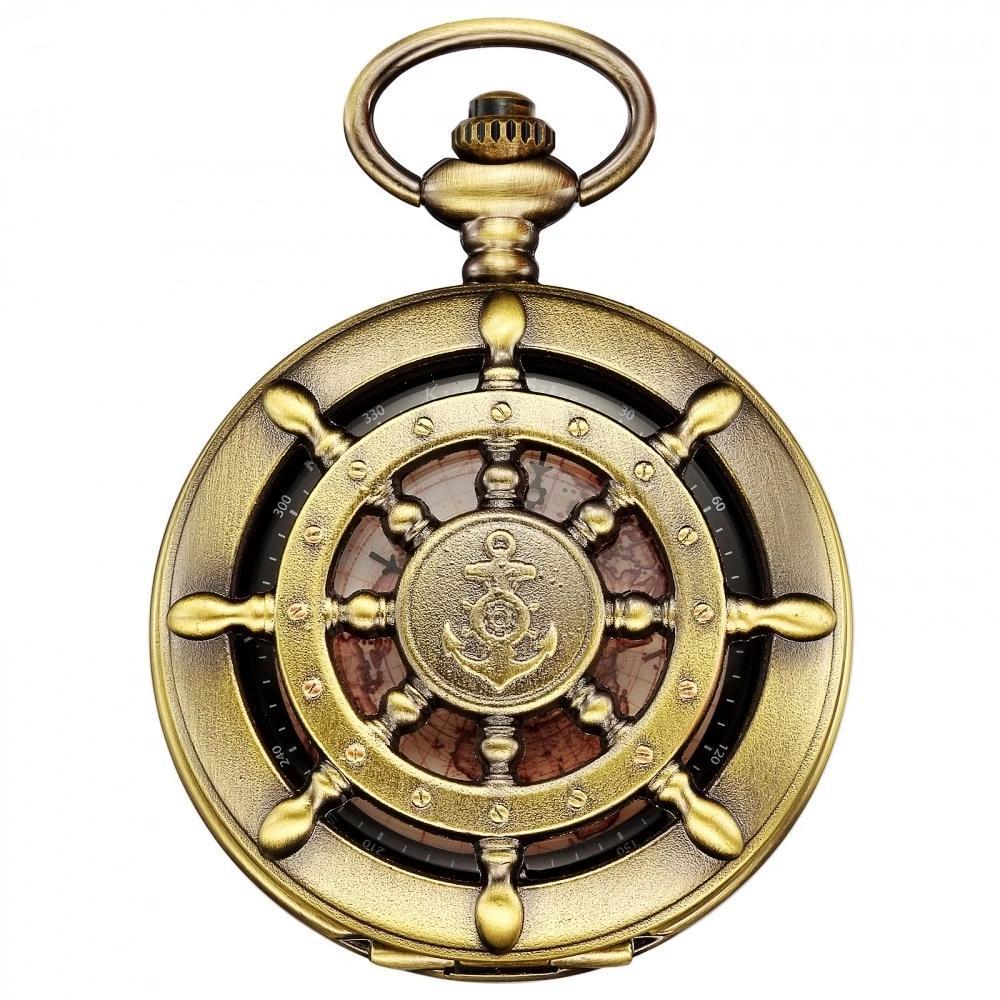 Men's Retro Anchor Collection Pocket Watches - 3 Colors