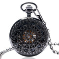 Men's Semi Automatic Mechanical Hand Wind Pocket Watch