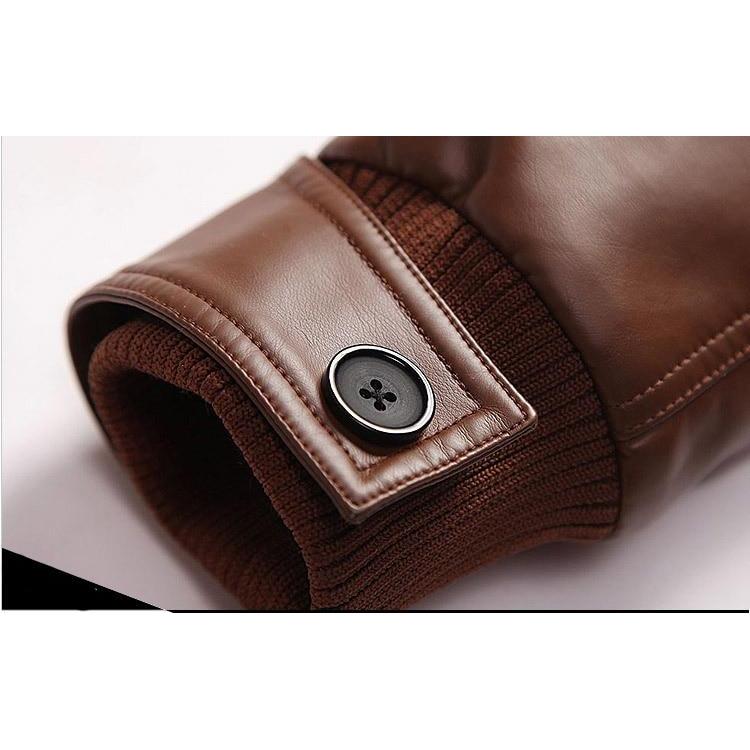 Men's Slim Leather Jacket - 3 Colors