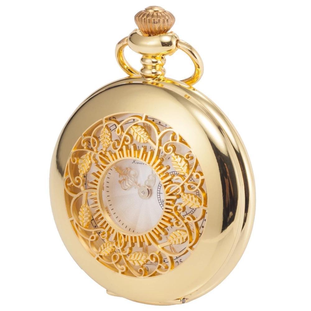 Men's Steampunk Roman Dial Pocket Watch