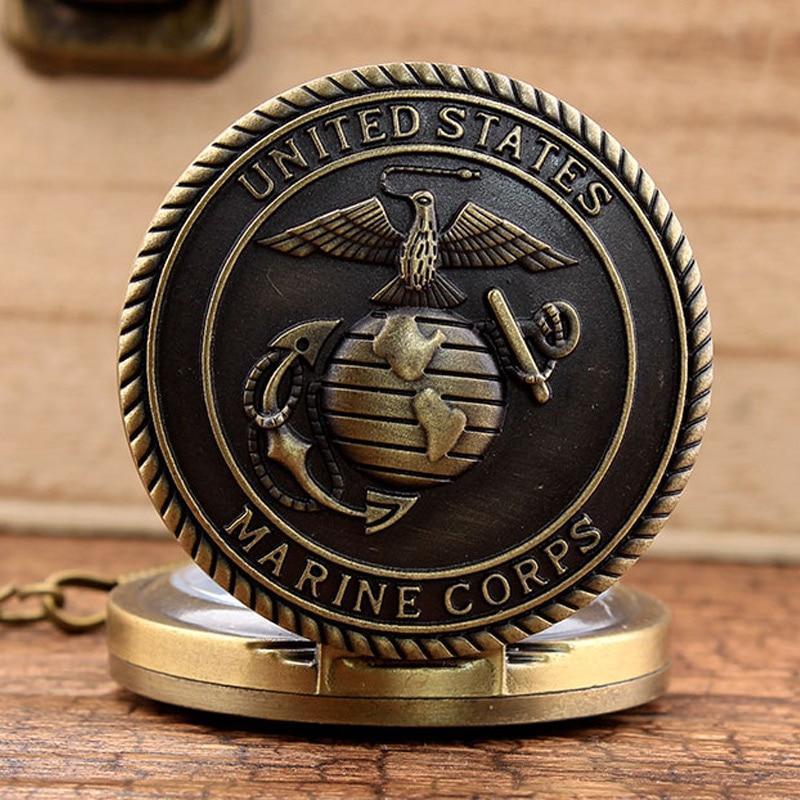 Men's Vintage Marine Pocket Watch