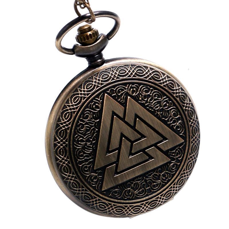 Men's Vintage THE VALKNUT Pocket Watch