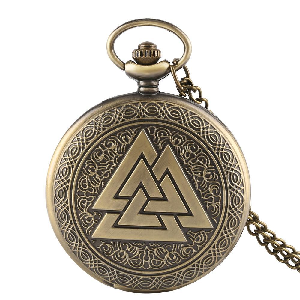 Men's Vintage THE VALKNUT Pocket Watch