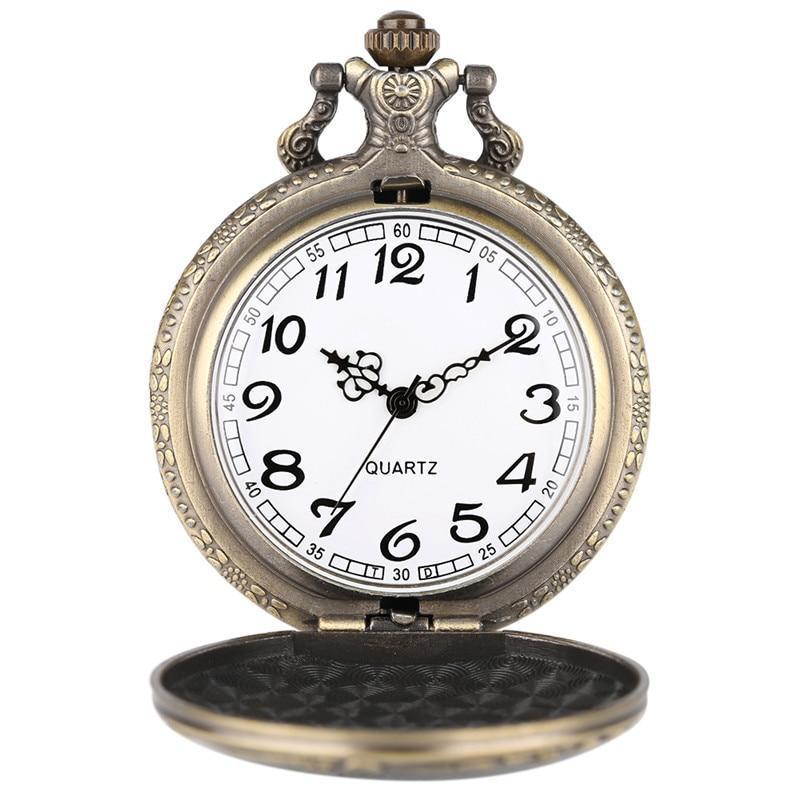 Men's Vintage Wolf Tribe Pocket Watch