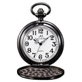 Men's White Analog Pocket Watch