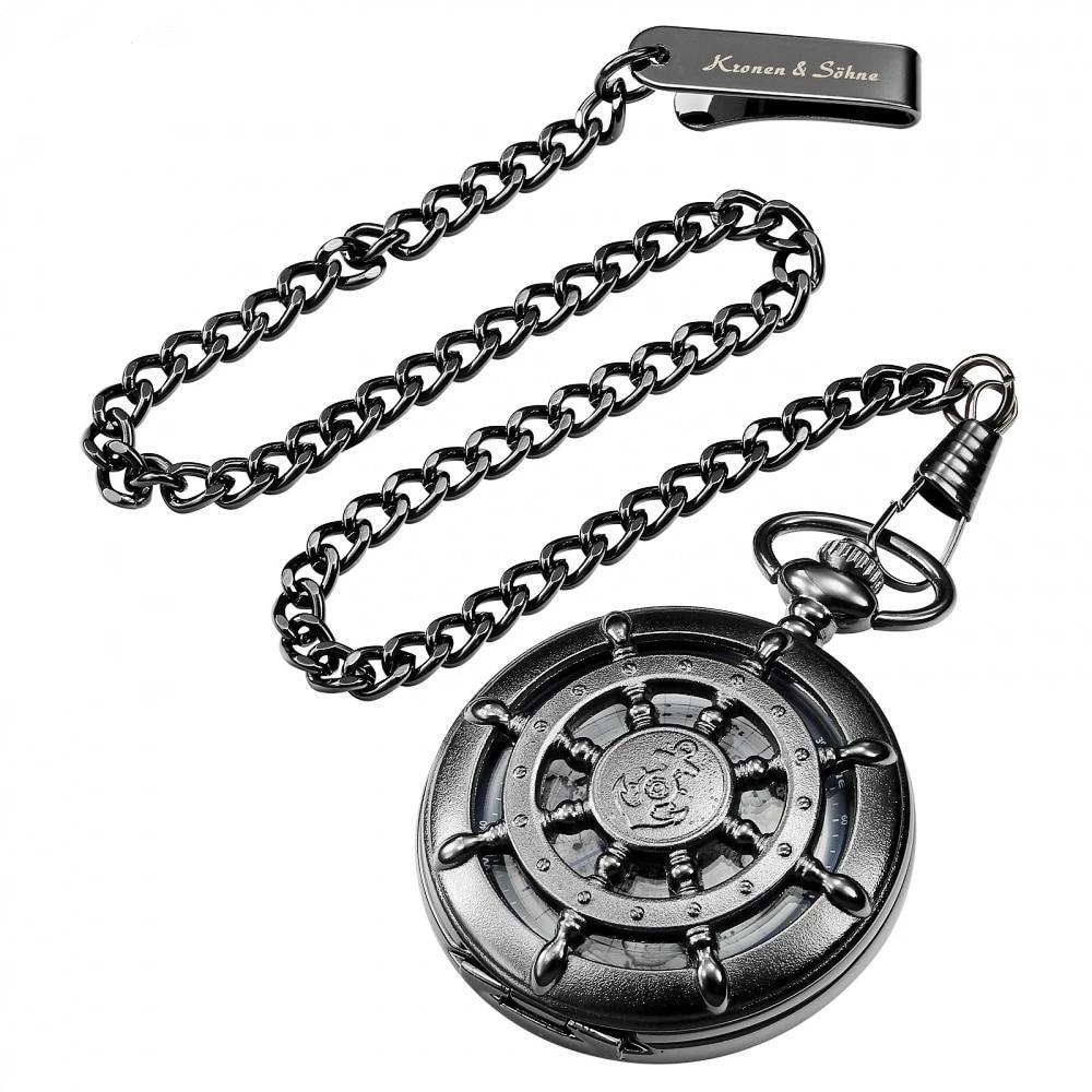Men's World Map Collection Pocket Watches - 3 Colors