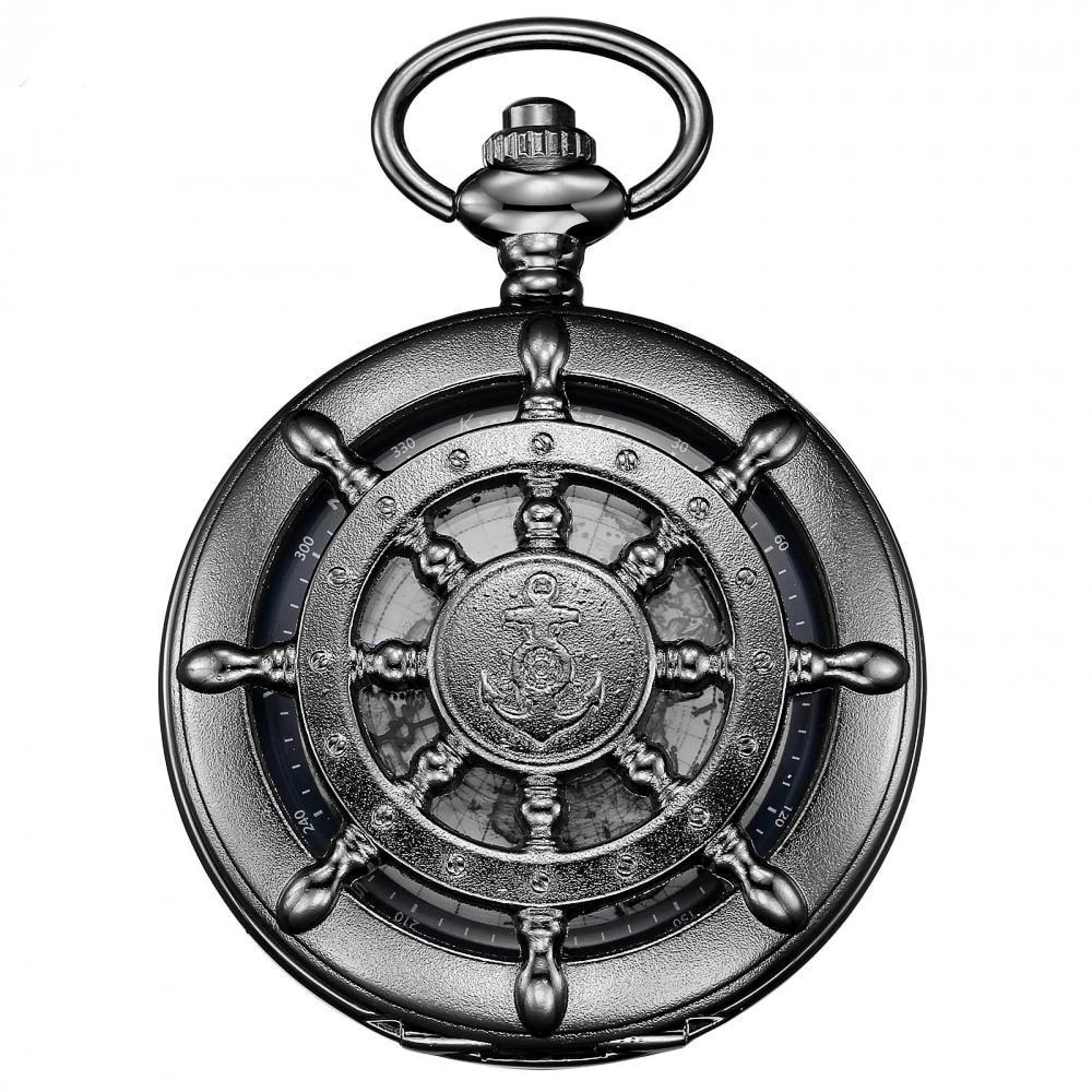 Men's World Map Collection Pocket Watches - 3 Colors
