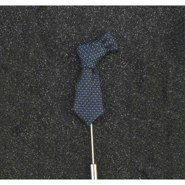 Mini Formal Ties Collection Brooches - 14 Colors & Styles