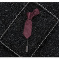 Miniature Ties Collection Lapel Pins - 8 Colors