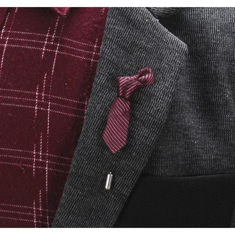 Miniature Ties Collection Lapel Pins - 8 Colors